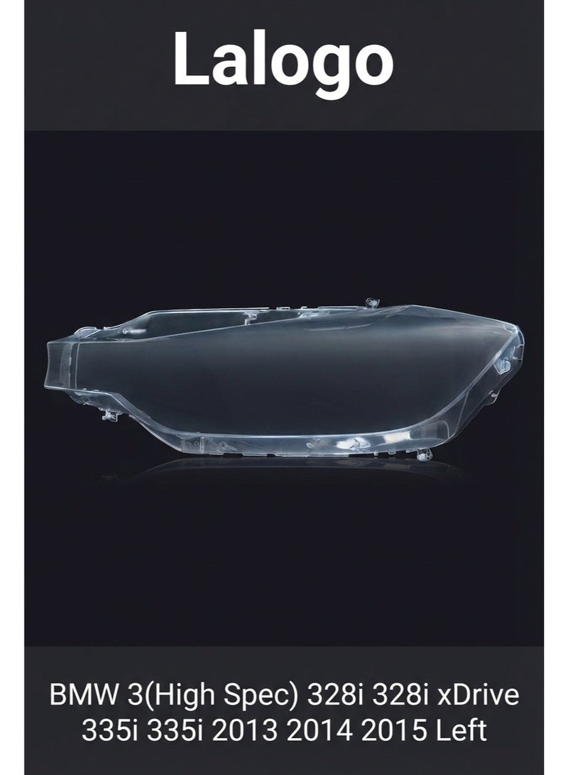 Headlight Lens Cover for BMW 3(High Spec) 328i 328i xDrive 335i 335i 2013 2014 2015 Left-QDDZ-13BM3XHL